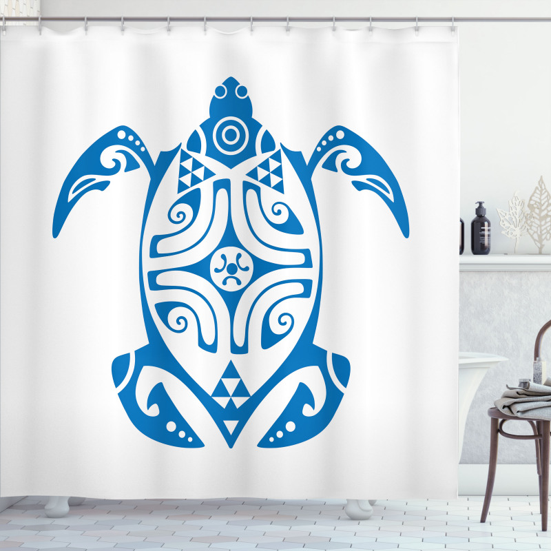 Hawaii Underwater Design Shower Curtain