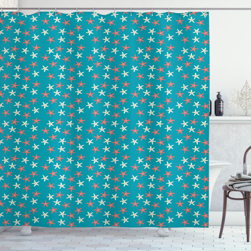 Nautical Wildlife Shower Curtain