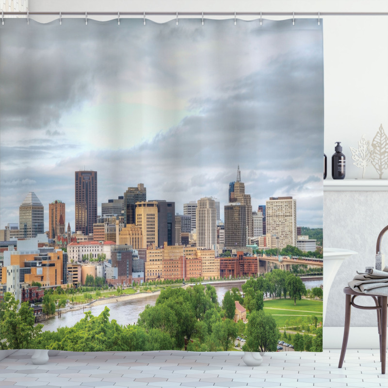 Downtown Saint Paul Shower Curtain