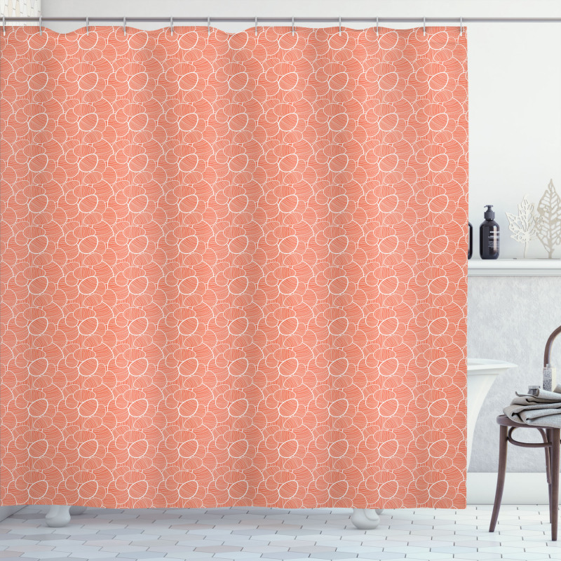Ornamented Easter Eggs Shower Curtain