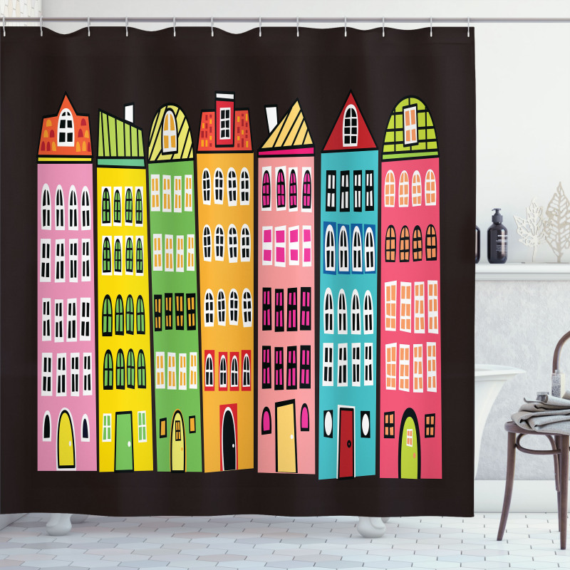 European Apartments Shower Curtain