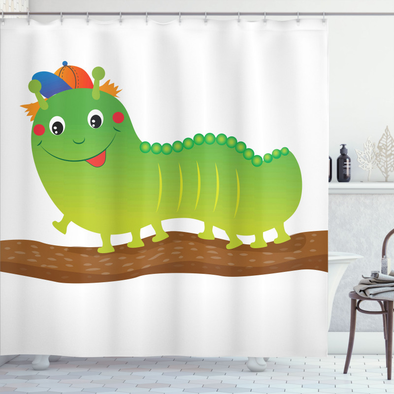 Baby Animal Design Shower Curtain