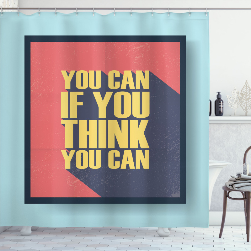 You Can Do It Shower Curtain