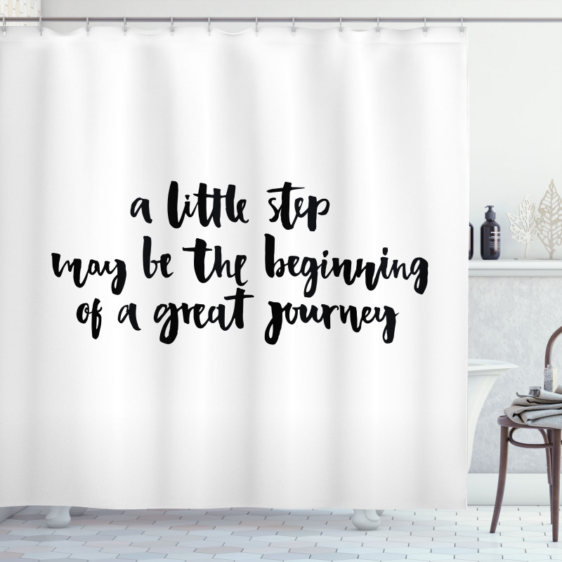 Little Step Journey Shower Curtain