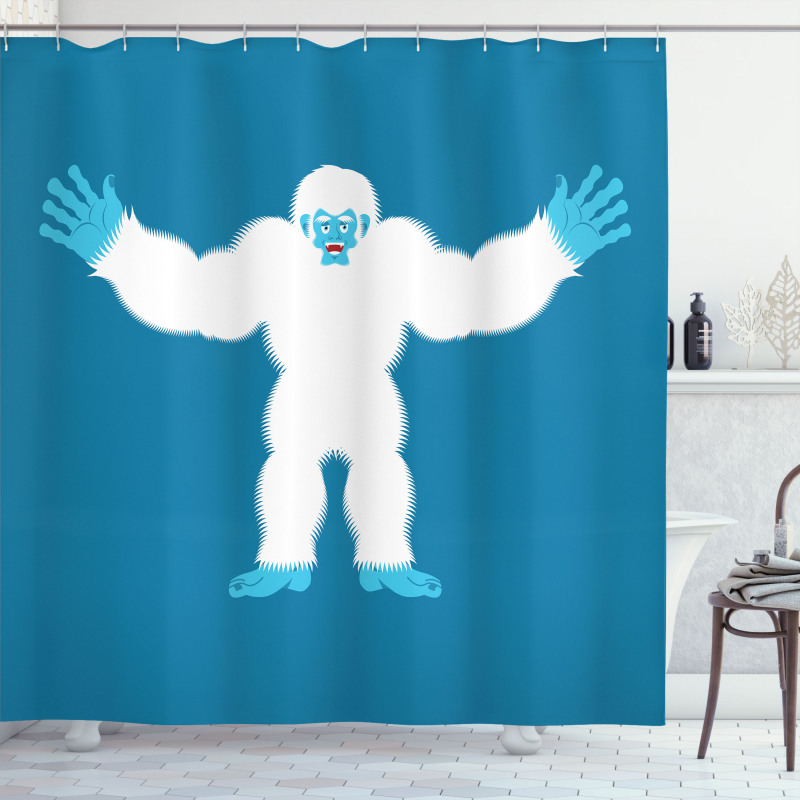 Big Creature Shower Curtain