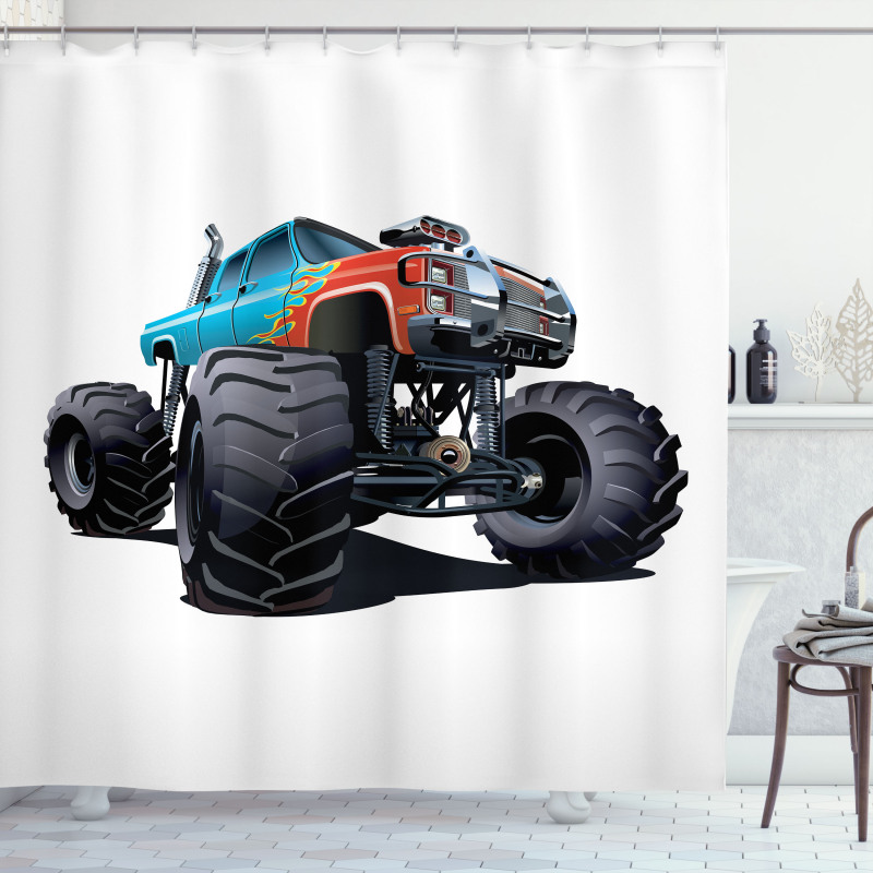 Offroad Sports Shower Curtain