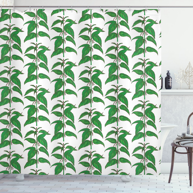 Nettle Branches Shower Curtain