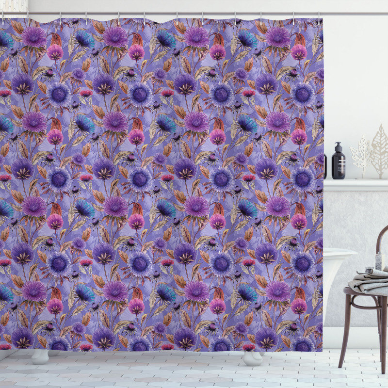 Ornamental Spring Garden Shower Curtain