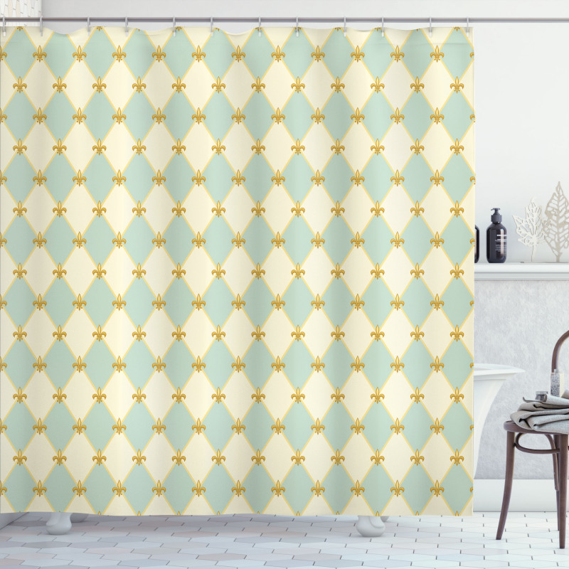 Royal Flowers Shower Curtain