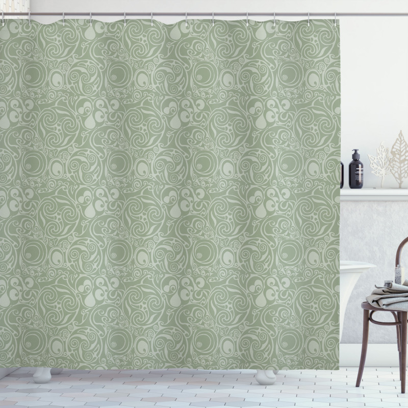 Celtic Art Tribal Shower Curtain