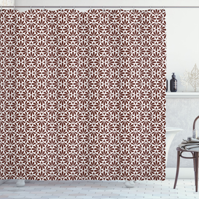 Abstract Classical Motifs Shower Curtain