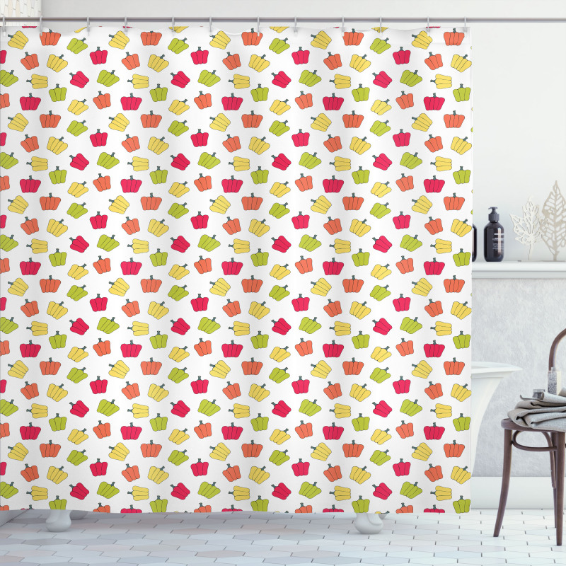 Cartoon Nursery Kitchen Shower Curtain