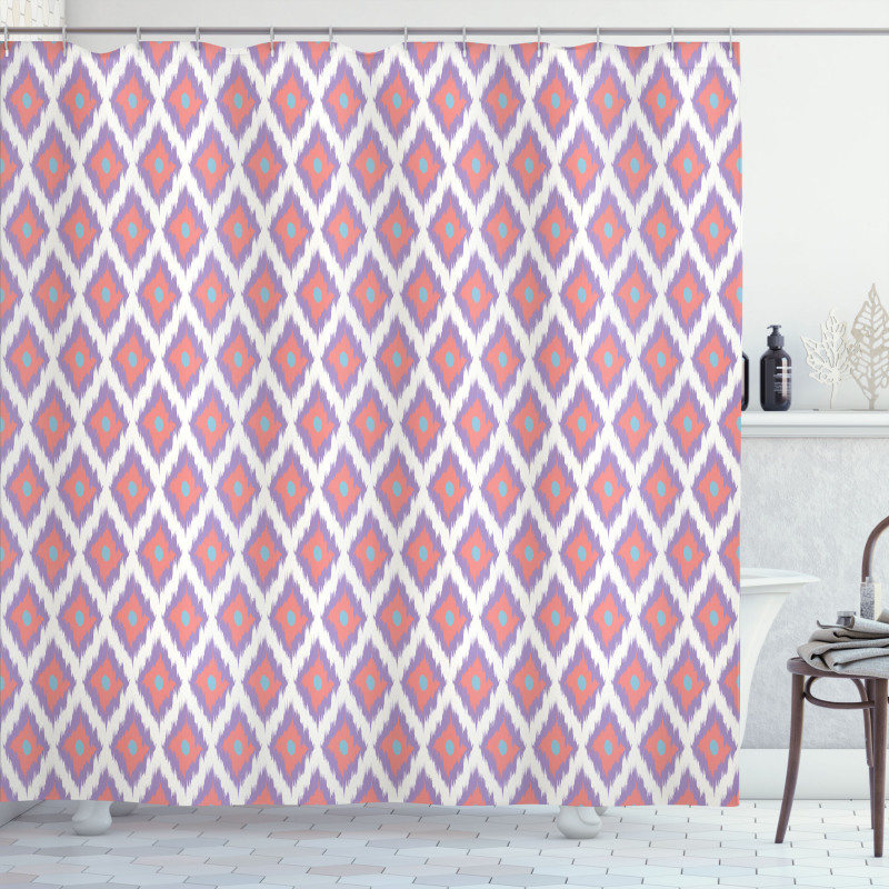 Classical Boho Pastel Tones Shower Curtain