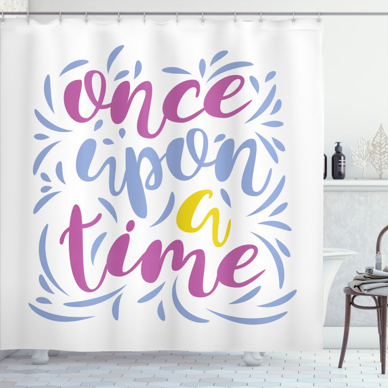 Fairytale Doodle Shower Curtain