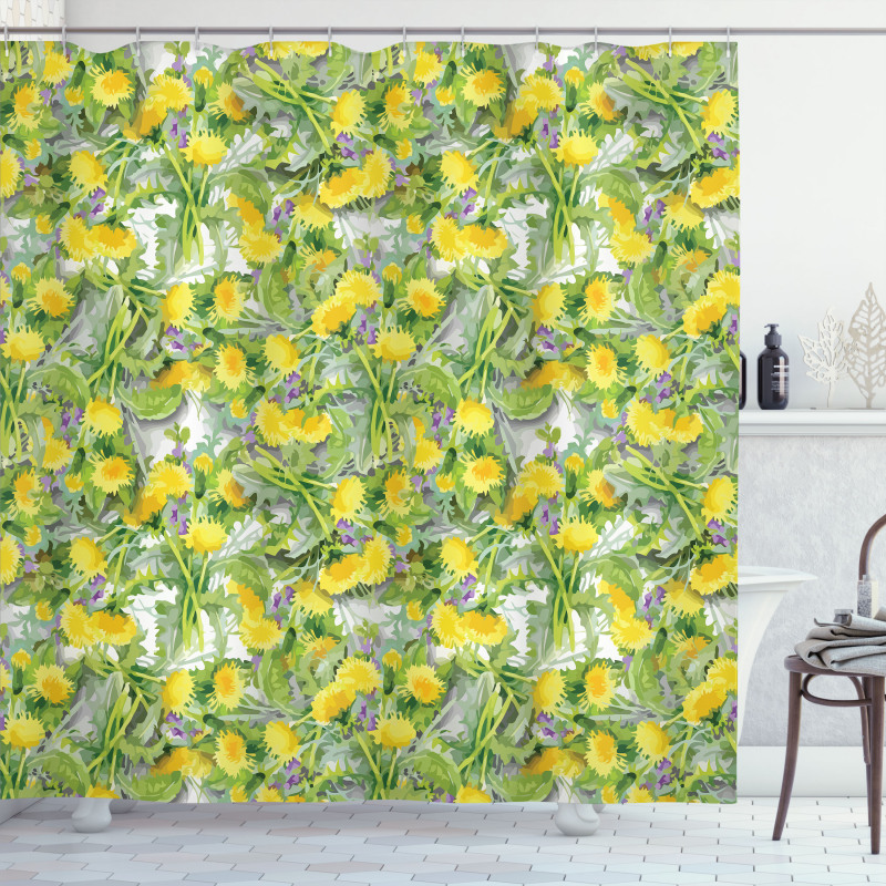 Pile of Chrysanthemum Buds Shower Curtain