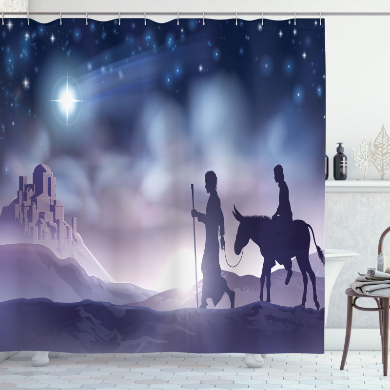 Traveling to Old Citadel Shower Curtain