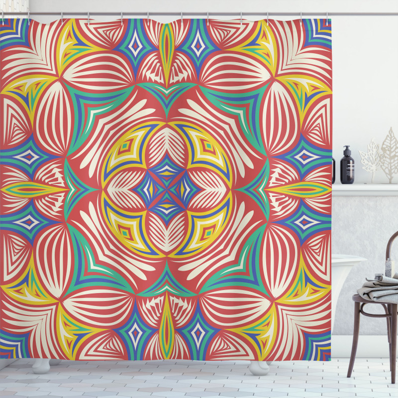 Abstract Creative Ornate Shower Curtain