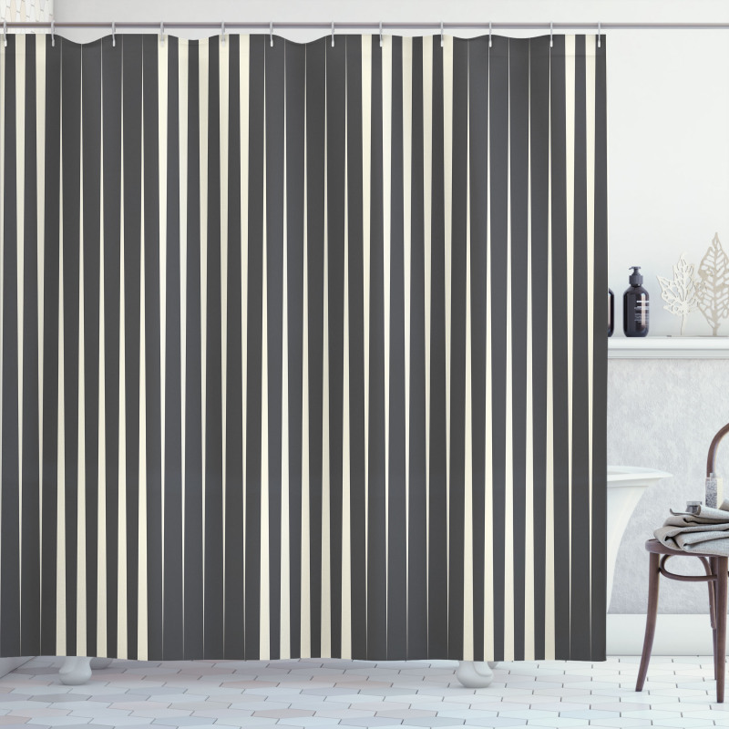 Minimalist Stripes Shower Curtain