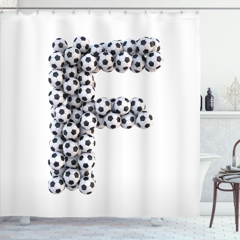 Creative Game Theme Shower Curtain