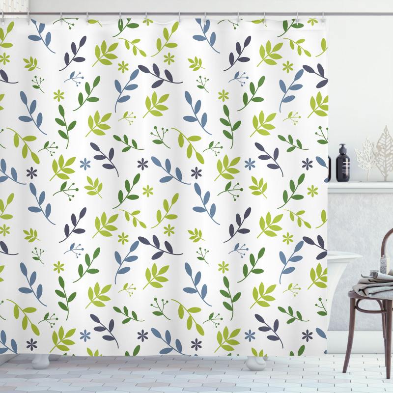 Coming of the Spring Theme Shower Curtain