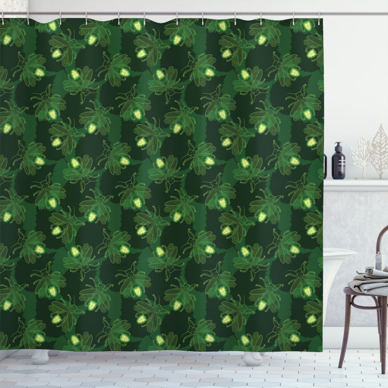 Exotic Creatures Wings Wild Shower Curtain