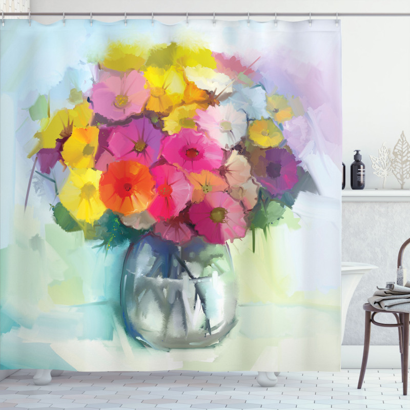 Freshly Picked Flowers Shower Curtain