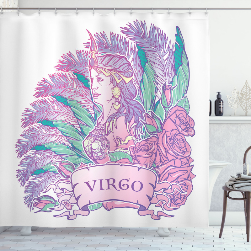 Strong Woman Shower Curtain