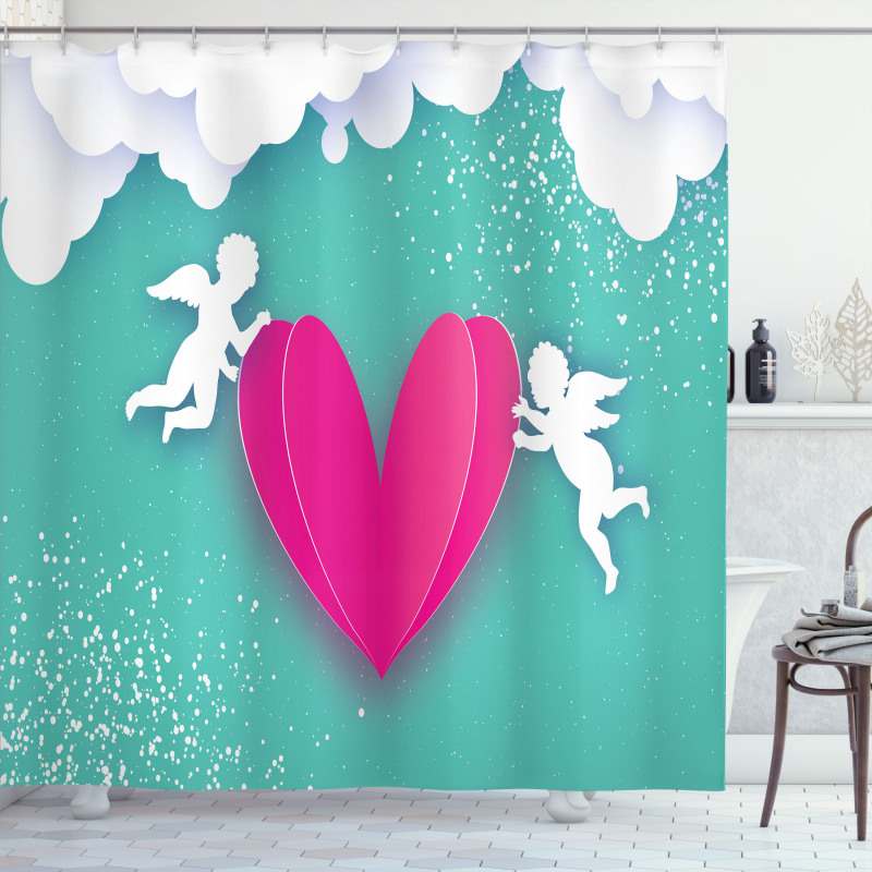 Love Romance Thrill Shower Curtain