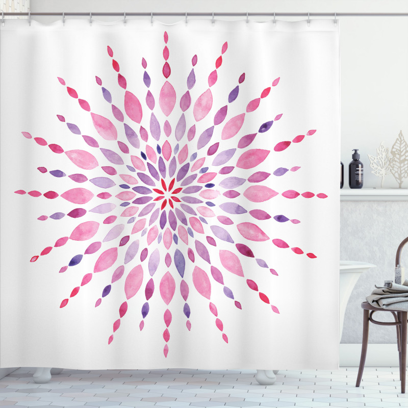 Tribal Folklore Boho Shower Curtain