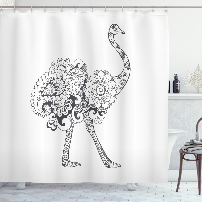 Bohemian Artwork Shower Curtain