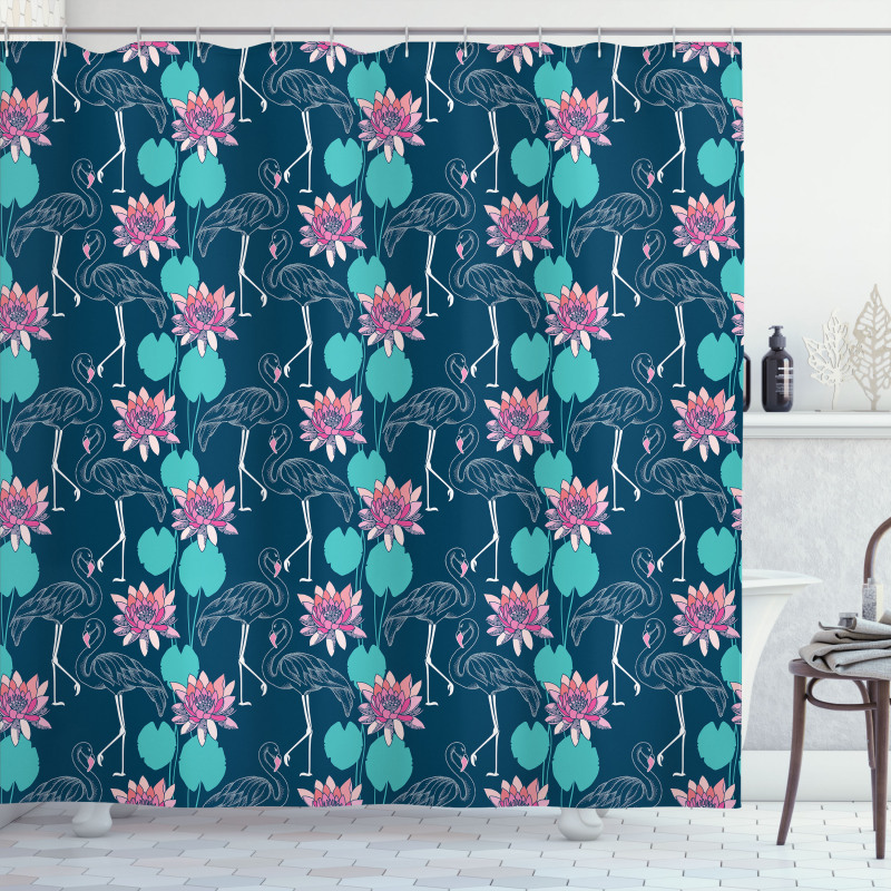 Hawaii Exotic Arrangement Shower Curtain