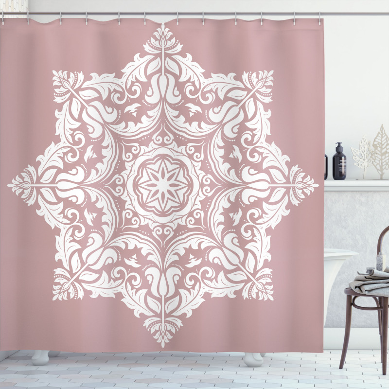 Petal and Flower Shower Curtain