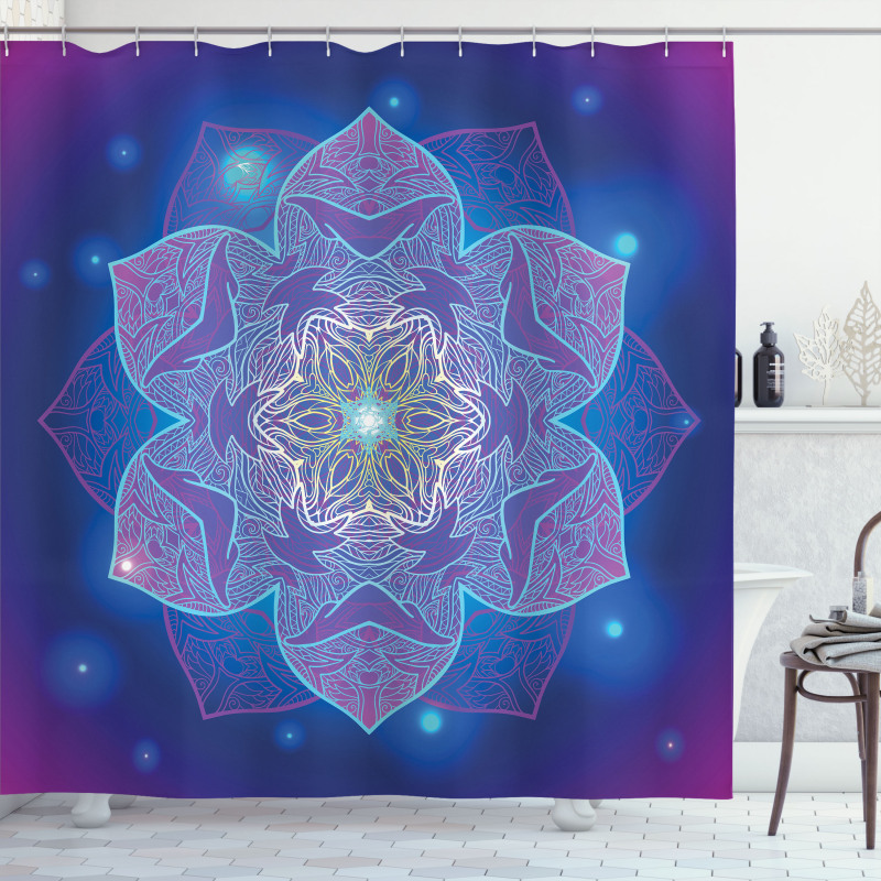 Geometry Style Shower Curtain