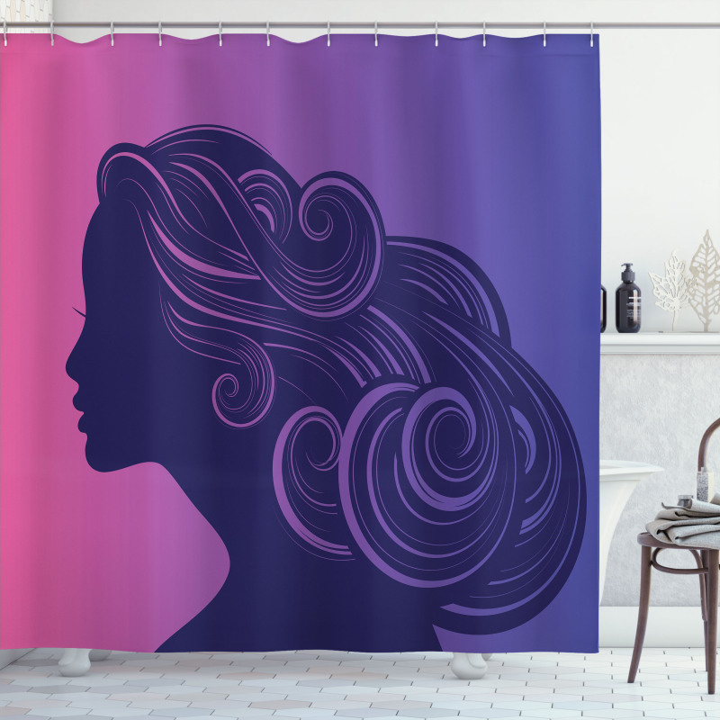 Gradient Background Shower Curtain