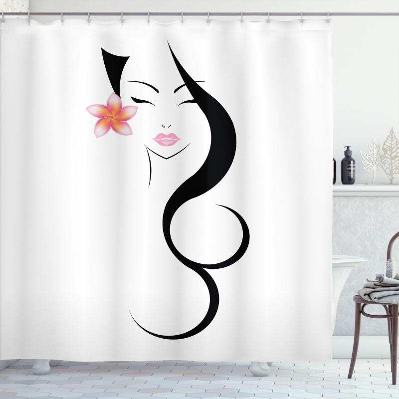 Traditional Beauty Shower Curtain