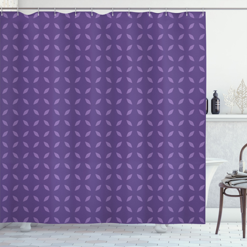 Monochrome Design Shower Curtain