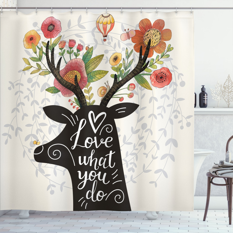 Love What You Do Shower Curtain