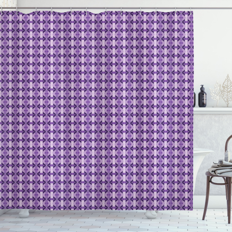 Traditional Tiles Shower Curtain