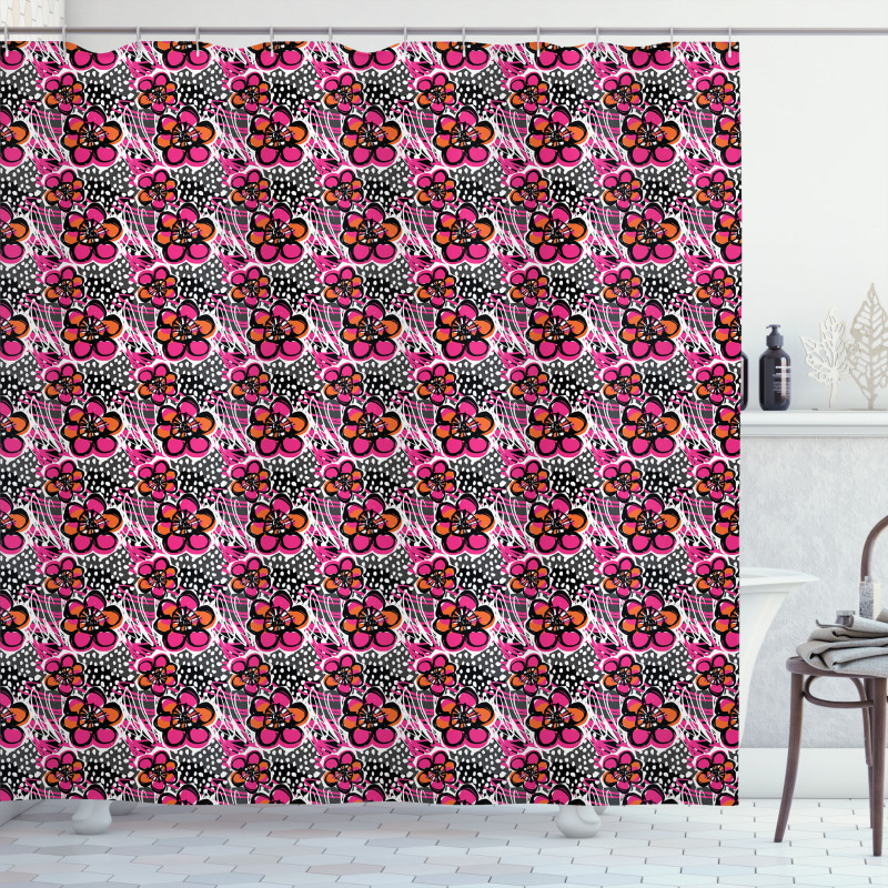 Flower Blossom Shower Curtain