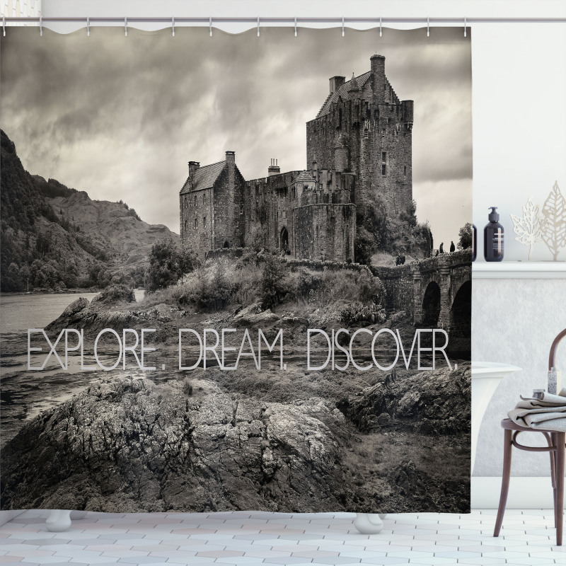 Eilean Donan Castle Scotland Shower Curtain