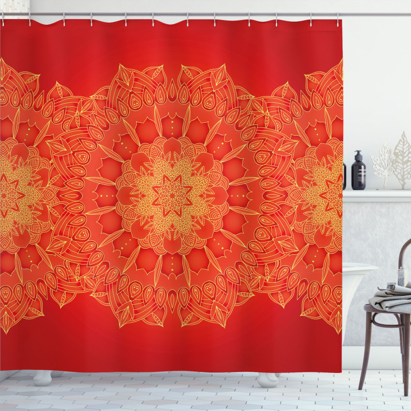 Complex Exposure Swirls Shower Curtain