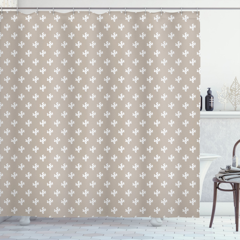 Simplistic Prickle Plant Shower Curtain