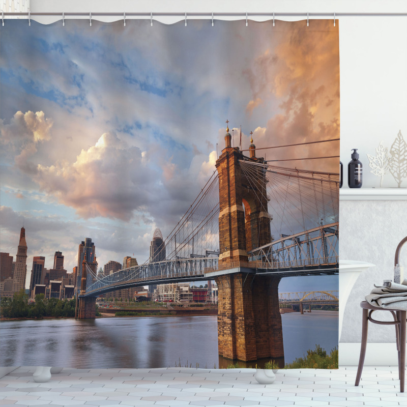 Architecture Busy Life Shower Curtain