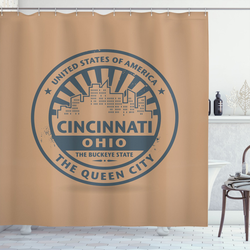 Queen of State Shower Curtain