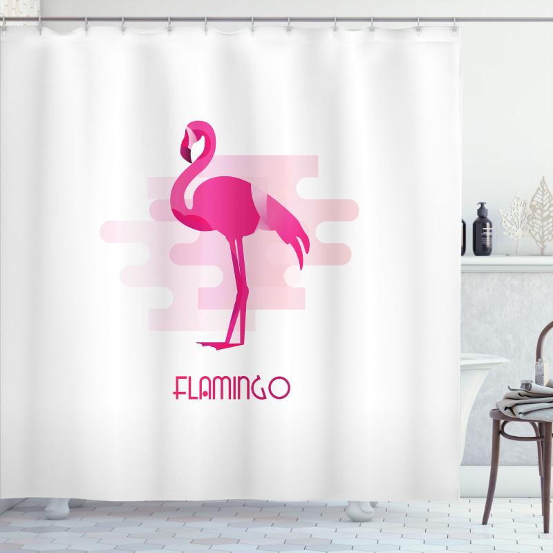 Tropical Bird Shower Curtain