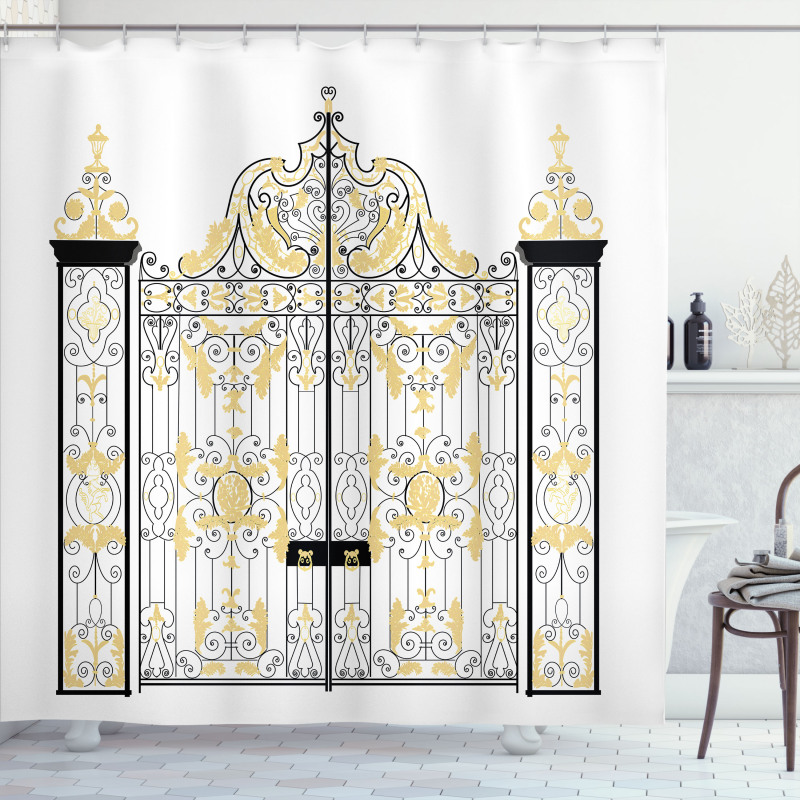 Kensington Royal Palace Door Shower Curtain