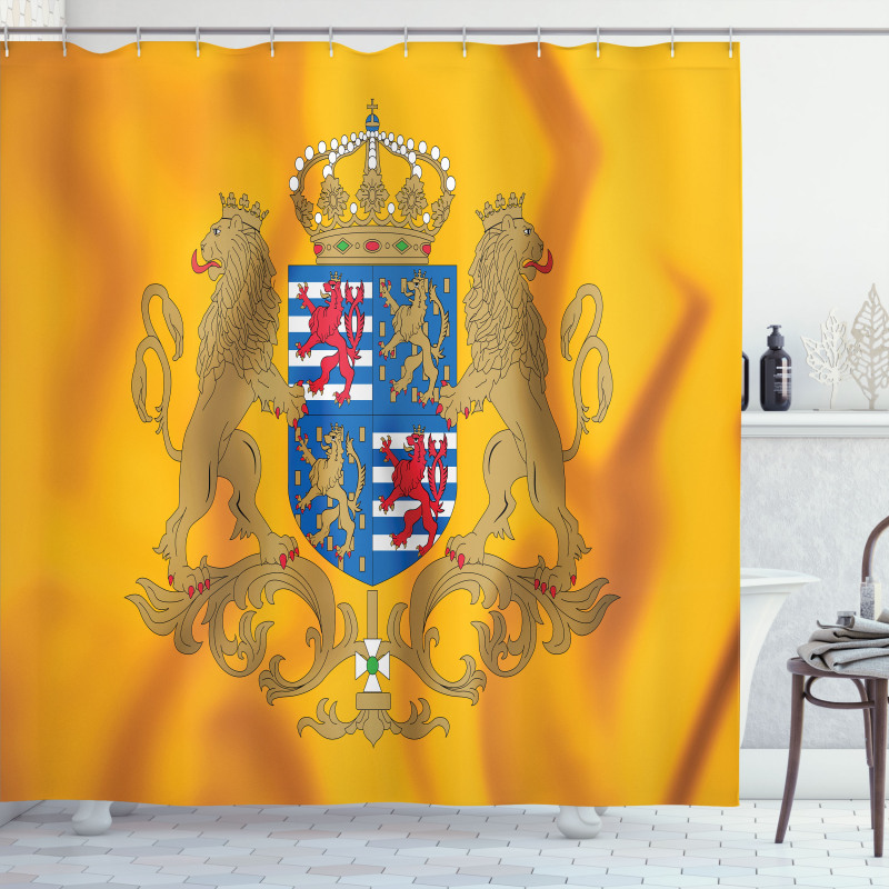 Duke of Luxembourg Insignia Shower Curtain