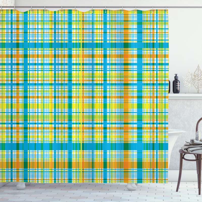 Traditional Scottish Layout Shower Curtain