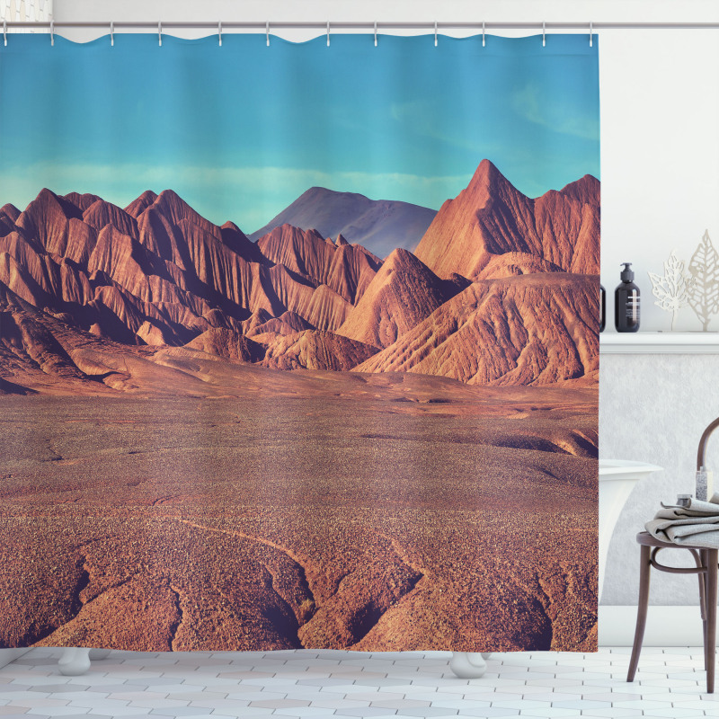 Mountain Argentina Desert Shower Curtain