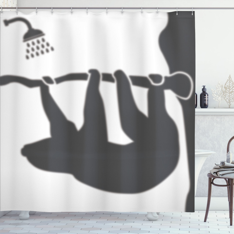 Animal Silhouette Shower Shower Curtain